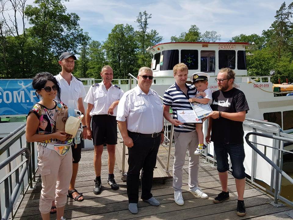 NAJMŁODSZY KAPITAN ŻEGLUGI OSTRÓDZKO-ELBLĄSKIEJ 1 12365