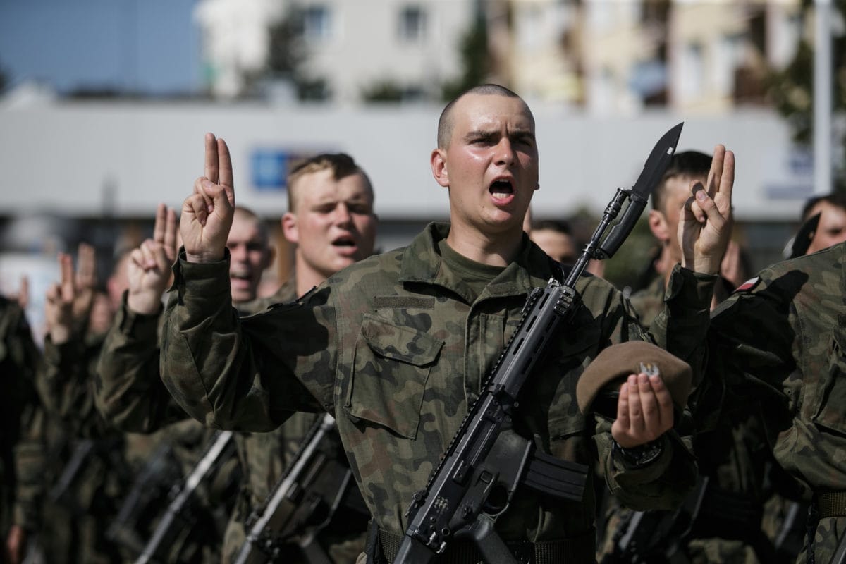 PRZYSIĘGA TERYTORIALSÓW W 80. ROCZNICĘ WYBUCHU II WOJNY ŚWIATOWEJ 1 010919Glo033 E1567402856665