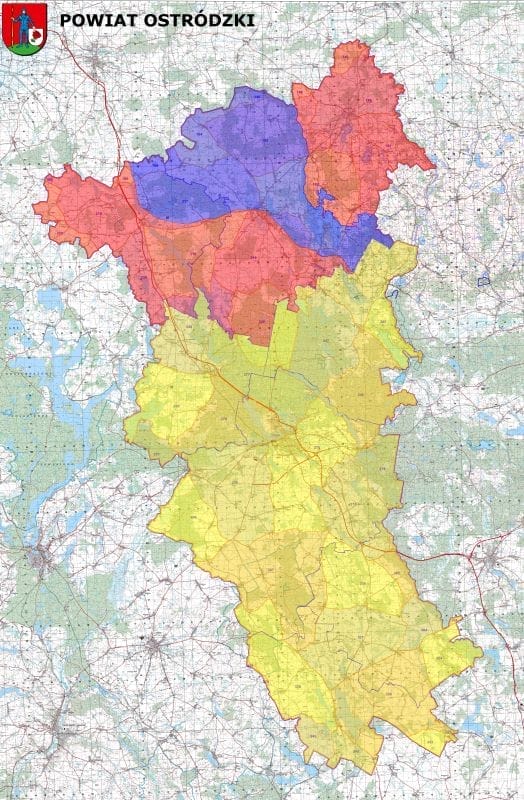 POWIAT OSTRÓDZKI W OBSZARZE ZWALCZANIA AFRYKAŃSKIEGO POMORU ŚWIŃ 1 1