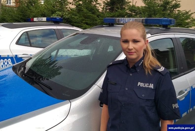 POLICJANTKA Z MORĄGA POMOGŁA ZAGUBIONEMU CHOREMU DZIECKU 1 32 139604 E1568114701129