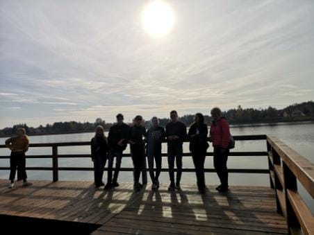 POWITANIE JESIENI PRZEZ KOŁO TURYSTYCZNO-KRAJOZNAWCZE "DREPTAK" Z BAŻYNIAKA 1 3494