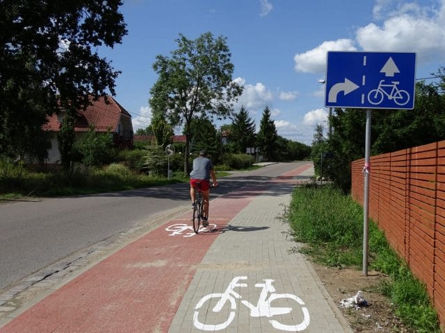 ŚCIEŻKA ROWEROWA SZAFRANKI-KAJKOWO TYLKO DLA ROWERZYSTÓW? 2 DSC08783