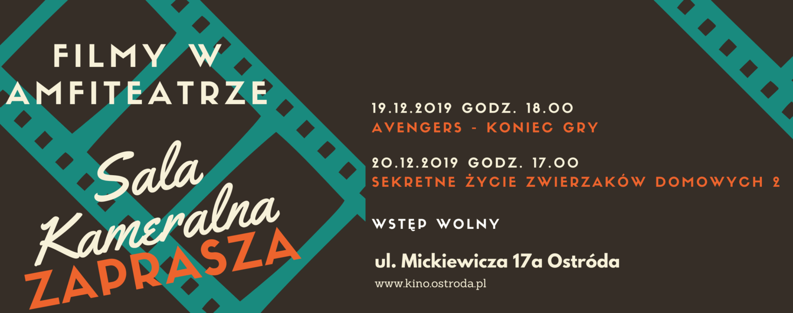 SALA KINOWA W AMFITEATRZE ZAPRASZA NA DWA KOLEJNE SEANSE 1 80246828 2801635496596554 8493865111415422976 O