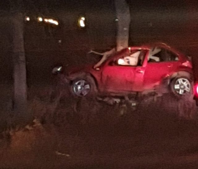 SAMOCHÓD UDERZYŁ W DRZEWO NA STAREJ SIÓDEMCE W GMINIE MIŁOMŁYN 7 81168563 606309850120643 2176413435309326336 N