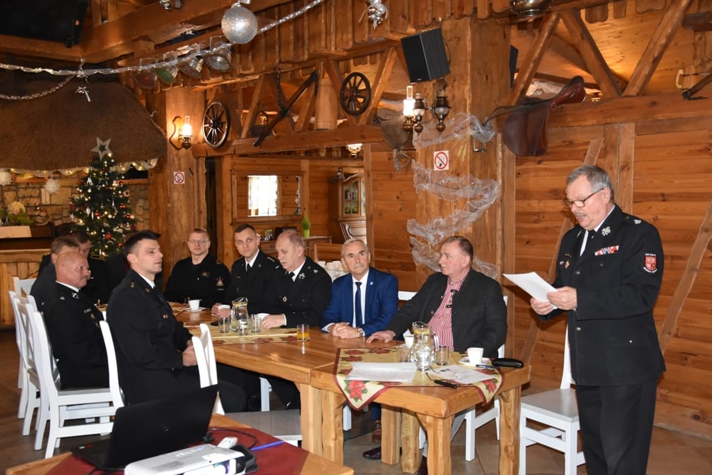 STRAŻACY OCHOTNICY Z POWIATU OSTRÓDZKIEGO PODSUMOWALI ROK 2019 2 Dsc 0003