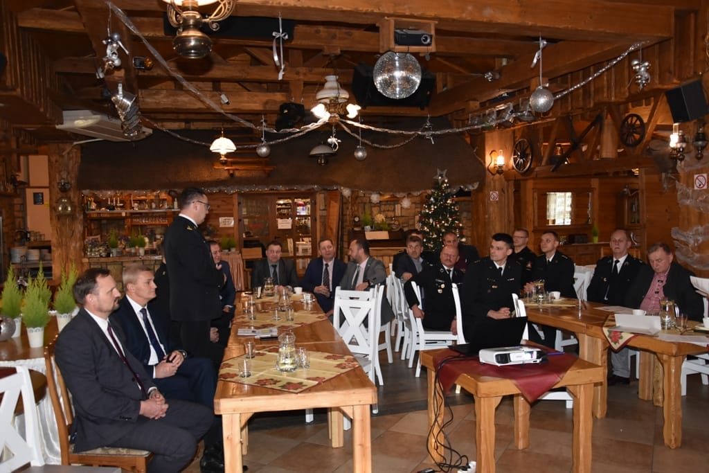 STRAŻACY OCHOTNICY Z POWIATU OSTRÓDZKIEGO PODSUMOWALI ROK 2019 1 Dsc 0022