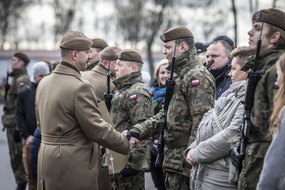 TERYTORIALSI Z POWIATU OSTRÓDZKIEGO ZŁOŻYLI PRZYSIĘGĘ W MORĄGU 8 N3A6918