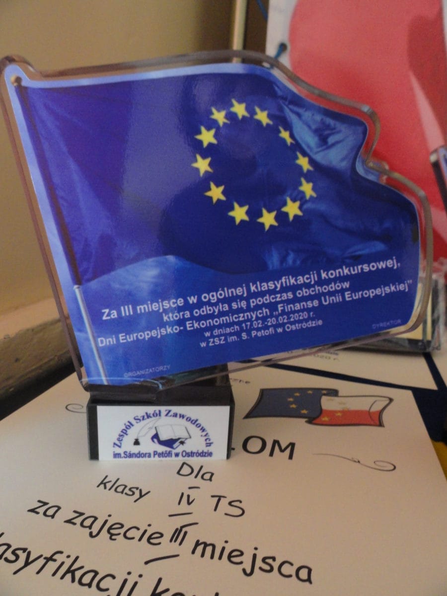 DNI EUROPEJSKO-EKONOMICZNE W EKONOMIKU 3 Statuetka