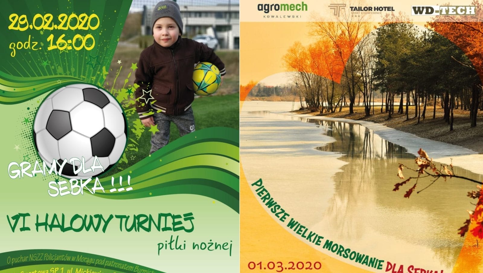 PIŁKARSKI TURNIEJ I WIELKIE MORSOWANIE. WSZYSTKO DLA CHOREGO SEBASTIANKA 1 Plakaty 1
