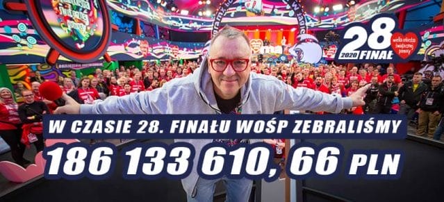 REKORD PODCZAS 28. FINAŁU WOŚP! W CAŁEJ POLSCE ZEBRANO PONAD 186 MLN ZŁ. 14 529 aYZD2bueo2F6wyDr