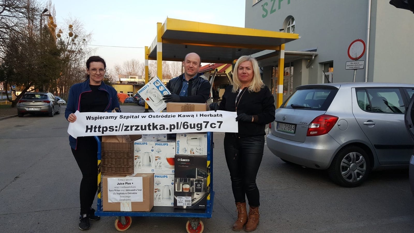 EKSPRES DO KAWY, CZAJNIKI ELEKTRYCZNE, KAWA I HERBATA DLA OSTRÓDZKIEGO SZPITALA. 1 92213958 123258895969892 2053577843090128896 O