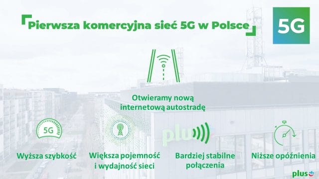 DZIŚ RUSZYŁA PIERWSZA W POLSCE KOMERCYJNA SIEĆ 5G 13 Pierwsza komercyjna sieć 5G w Polsce