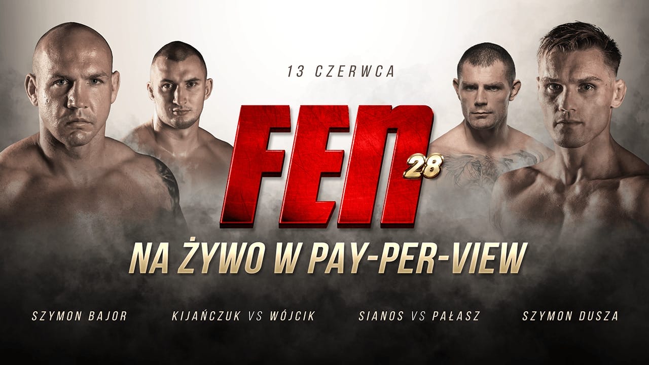FIGHT EXCLUSIVE NIGHT (FEN) PONOWNIE W OSTRÓDZIE JUŻ W CZERWCU? 1 Fen28 Ppv Prostokat