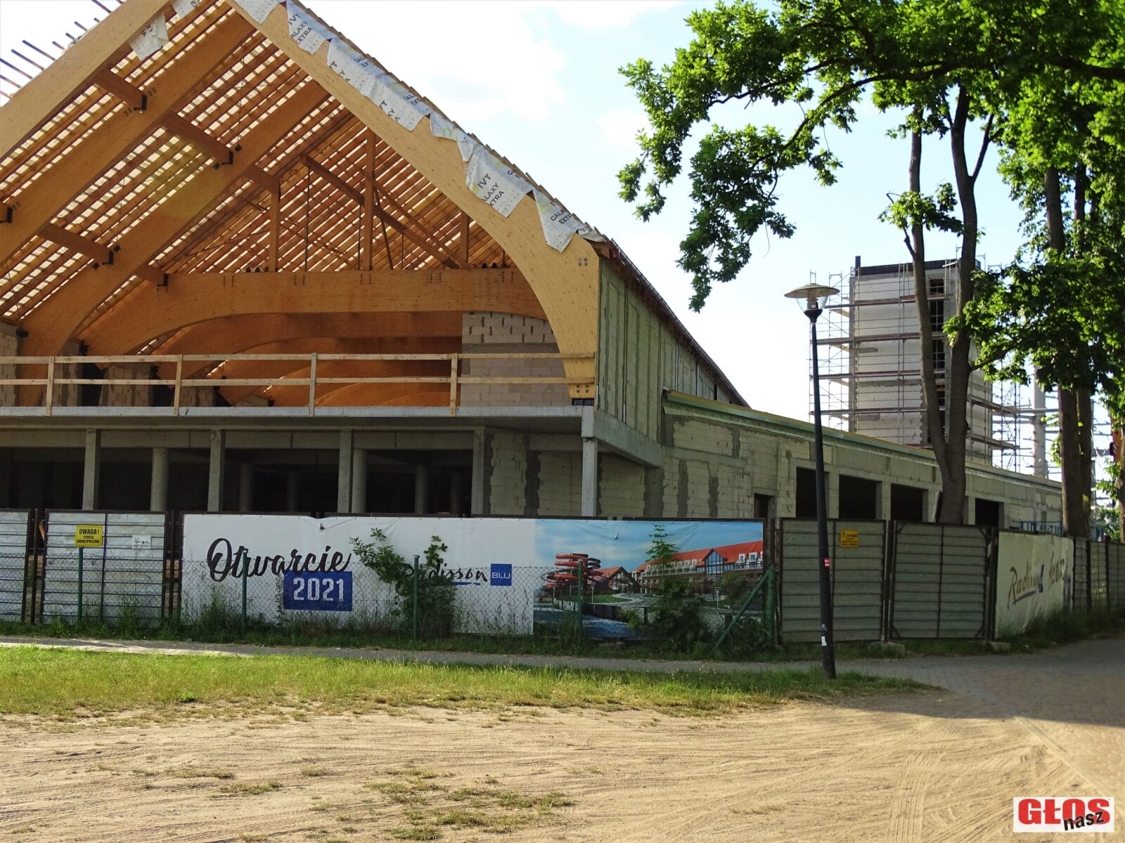 OTWARCIE RADISSON BLU WRAZ Z AQUAPARKIEM W OSTRÓDZIE PRZESUNIĘTE NA 2021 ROK 8 Dsc09784