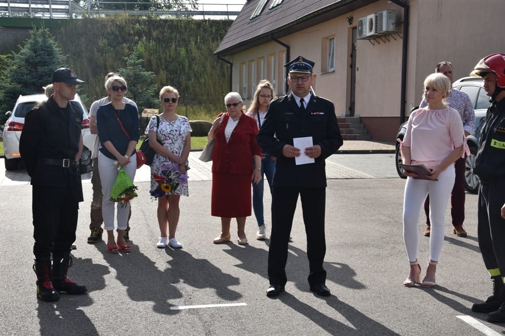 ASP. SZTAB. JANUSZ MARKOWSKI ZAKOŃCZYŁ SŁUŻBĘ W OSTRÓDZKIEJ PSP 5 Dsc 0076