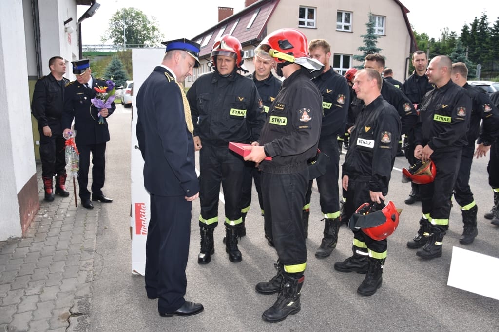 ASP. SZTAB. JANUSZ MARKOWSKI ZAKOŃCZYŁ SŁUŻBĘ W OSTRÓDZKIEJ PSP 12 Dsc 0147