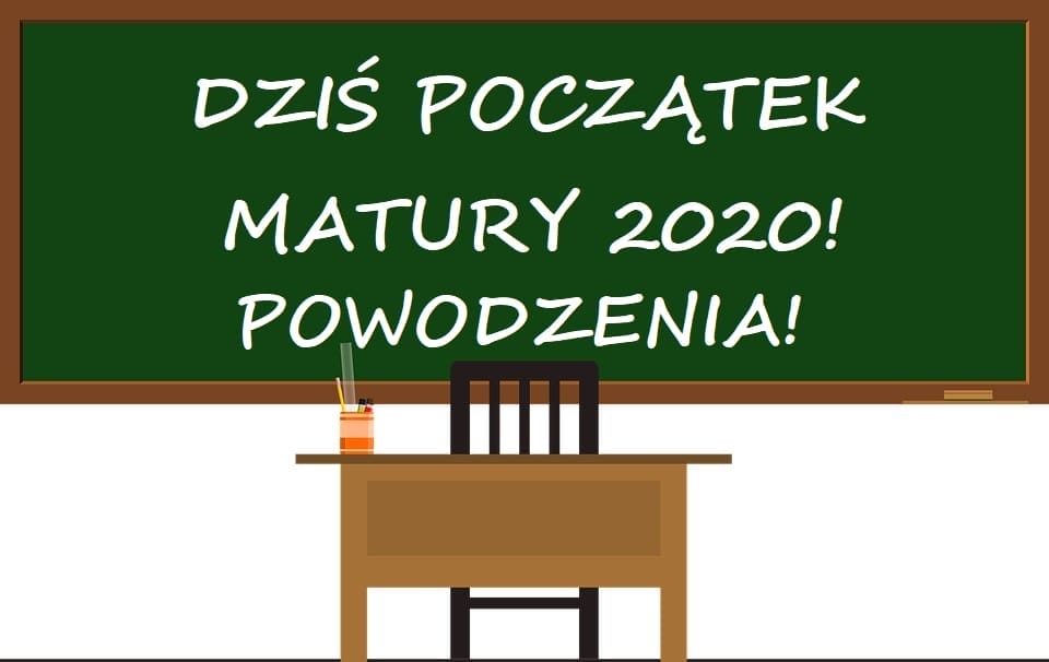TEGOROCZNE MATURY ROZPOCZĘTE - JEST TROCHĘ INACZEJ. DZIŚ JĘZYK POLSKI 1 Blackboard 1788630 960 720