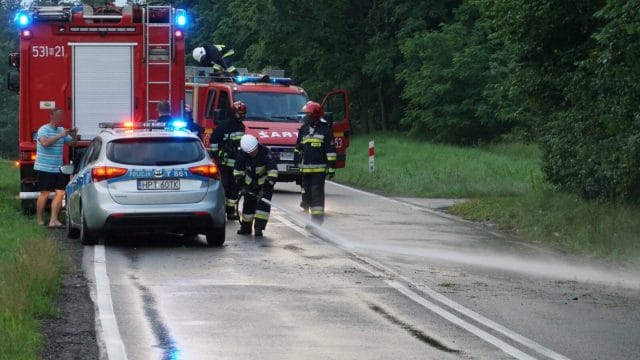 GROŹNE ZDARZENIE DROGOWE NA DK16 W WIRWAJDACH (GMINA OSTRÓDA) 3 107799110 561022948118438 2246996490575604420 N