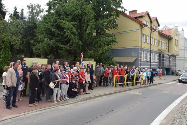 OSTRÓDA: ODSŁONIĘTO TABLICĘ Z OKAZJI 100-LECIA PLEBISCYTU NA WARMII I MAZURACH 6 108162712 973720639738570 727129213320708412 O
