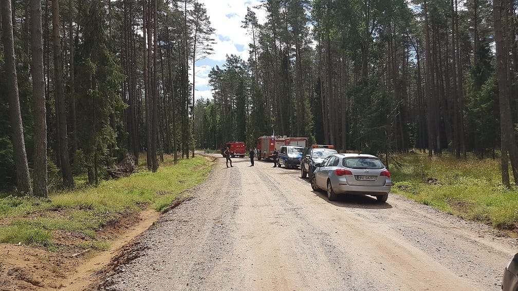REGION: KTOŚ WYRZUCIŁ 15 TYSIĘCY LITRÓW CHEMIKALIÓW DO LASU 5 Image Gallery