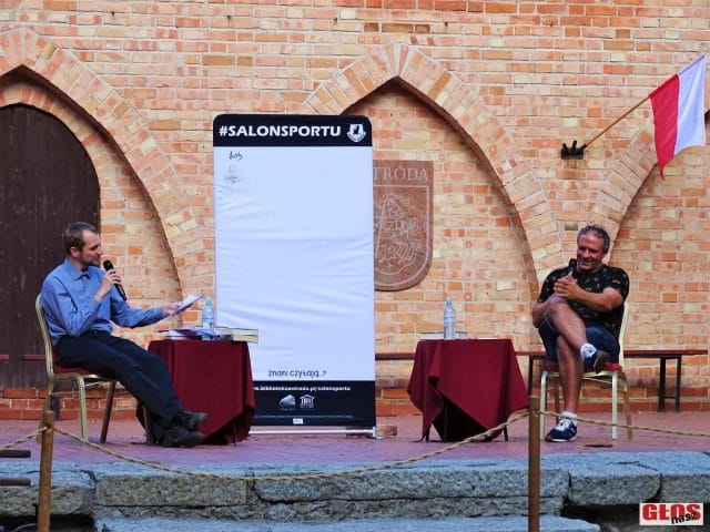 BYŁY REPREZENTANT POLSKI SYLWESTER CZERESZEWSKI GOŚCIEM SALONU SPORTU W OSTRÓDZIE 10 DSC01918