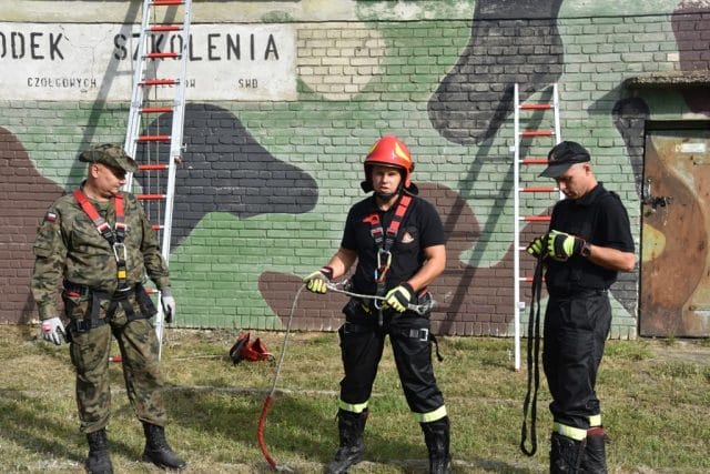 STRAŻACY Z OSTRÓDY I IŁAWY SZKOLILI ŻOŁNIERZY WOT 11 DSC 0049