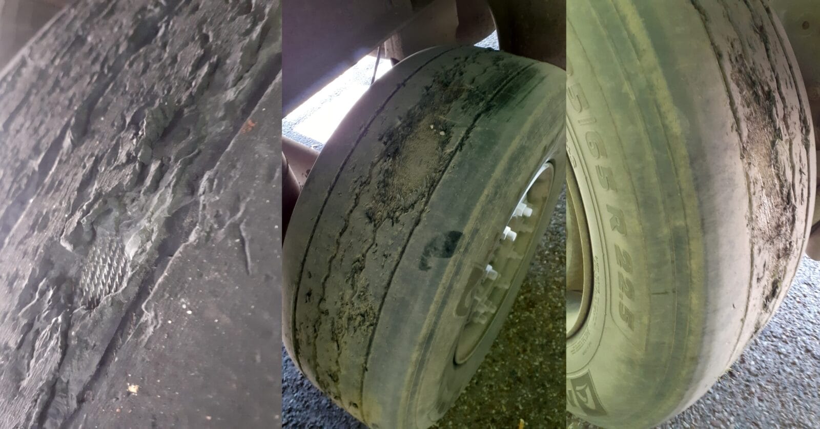 ZATRZYMANY NA DK51 - OLSZTYŃSKA ITD DAWNO NIE WIDZIAŁA TAKICH OPON 17 Opony5