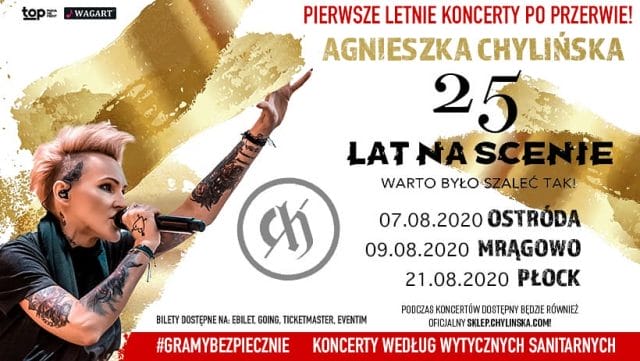 REGULAMIN KONKURSU - KONCERT AGNIESZKI CHYLIŃSKIEJ W AMFITEATRZE 13 chylinska grafika 1