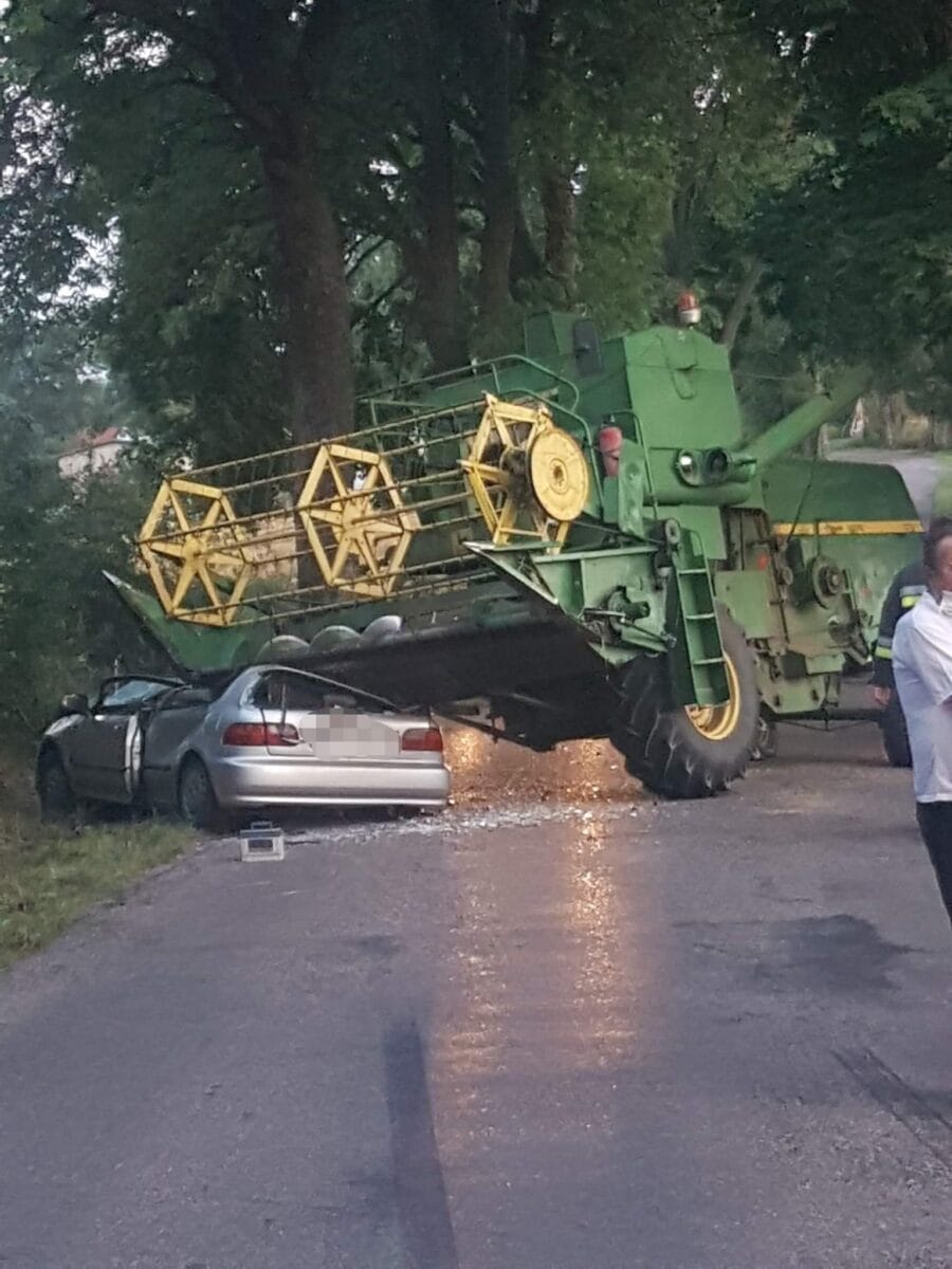 ZDERZENIE KOMBAJNU Z OSOBÓWKĄ W KITNOWIE - WIĘCEJ INFORMACJI 6 Received 388714288782768