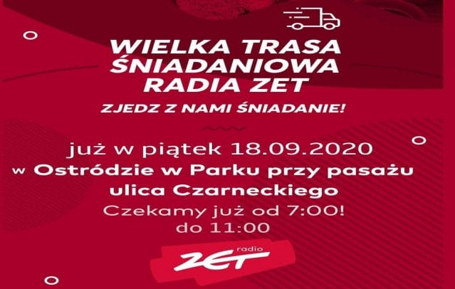 WIELKA TRASA ŚNIADANIOWA RADIA ZET W PIĄTEK W PARKU PRZY PASAŻU - SZCZEGÓŁY 16 119562228 1024364824674151 5737970418485059308 o2