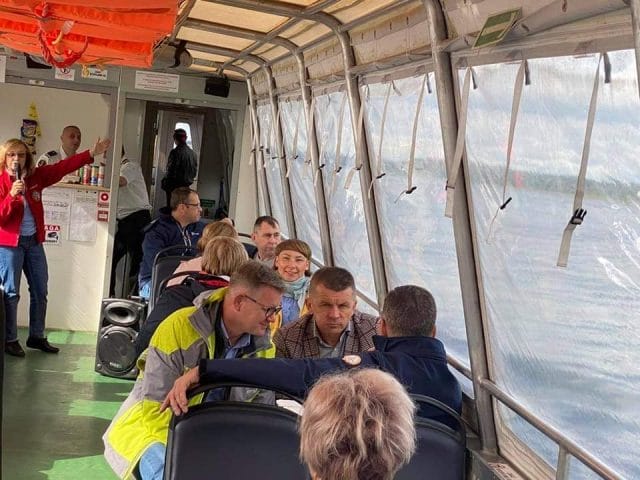 PREMIEROWY REJS ŻEGLUGI OSTRÓDZKO-ELBĄSKIEJ NA TRASIE OSTRÓDA-SAMBOROWO-OSTRÓDA 8 119939196 1758850427604782 2801480632527492955 n