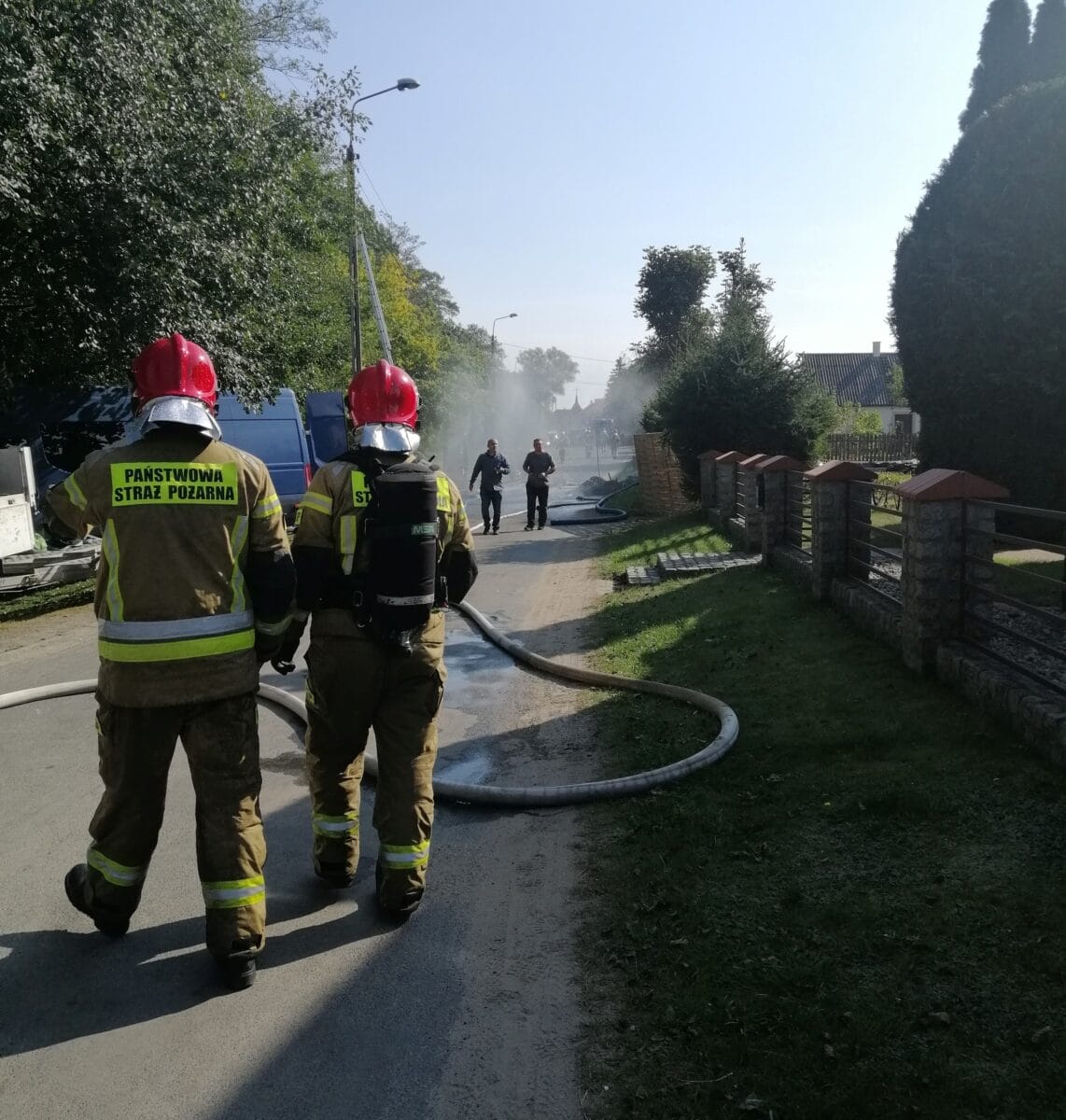 USZKODZONY GAZOCIĄG W SAMBOROWIE - OKOŁO 200 OSÓB EWAKUOWANO, KRAJOWA 16-JUŻ PRZEJEZDNA 2 120138017 795350241239596 4025787885145990202 N