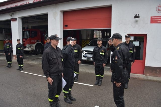 STRAŻACY OFICEROWIE Z KP PSP OSTRÓDA MIANOWANI NA WYŻSZE STANOWISKA 4 2 5