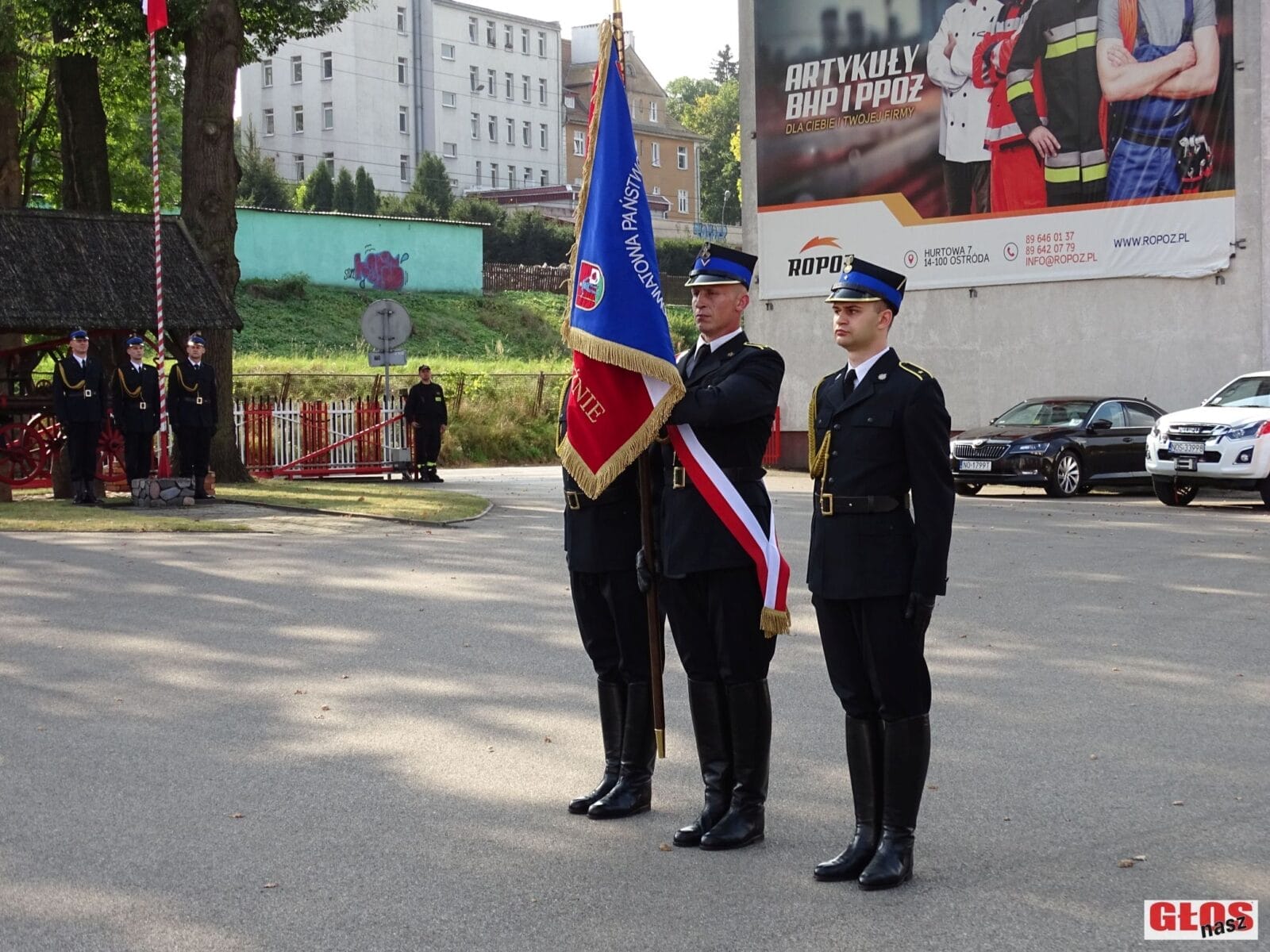 NOWY WÓZ BOJOWY, AWANSE I ODZNACZENIA DLA OSTRÓDZKICH STRAŻAKÓW (FOTO+VIDEO) 25 Dsc02792