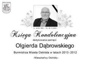 JUTRO OSTATNIE POŻEGNANIE OLGIERDA DĄBROWSKIEGO. WCIĄŻ MOŻNA WPISAĆ SIĘ W KSIĘDZE KONDOLENCYJNEJ 14 121006001 1040718389705461 9143425317683673583 O