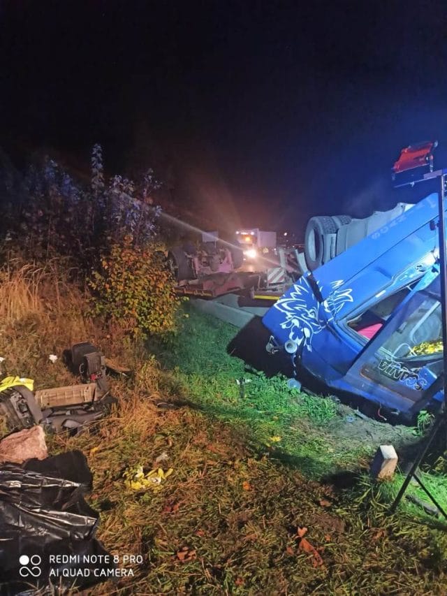 GMINA DĄBRÓWNO: 21-LATEK ZGINĄŁ W TRAGICZNYM WYPADKU SAMOCHODU CIĘŻAROWEGO 3 Img 20201012 Wa0006