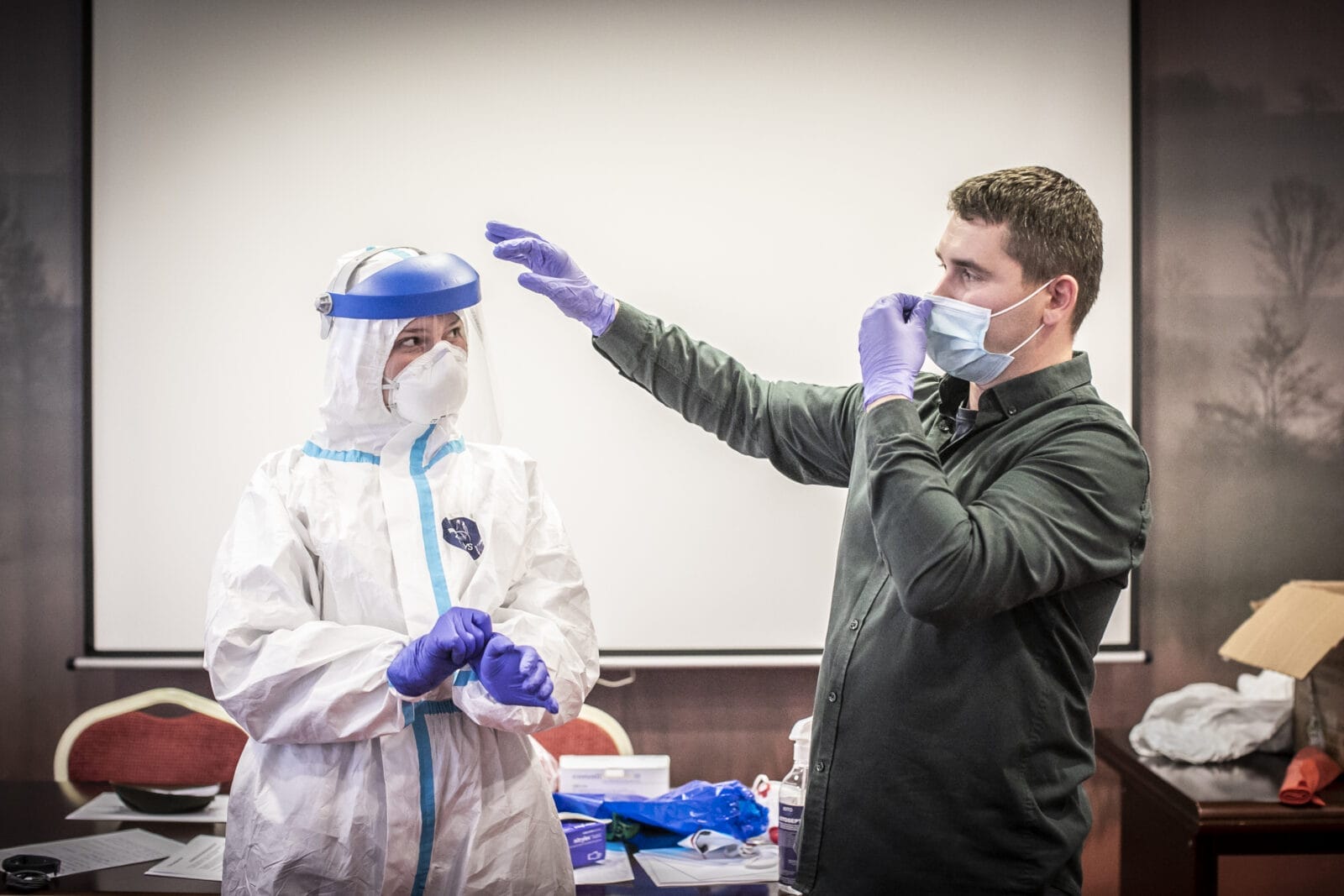 TERYTORIALSI SZKOLĄ SIĘ Z POBIERANIA WYMAZÓW 1 N3A9422