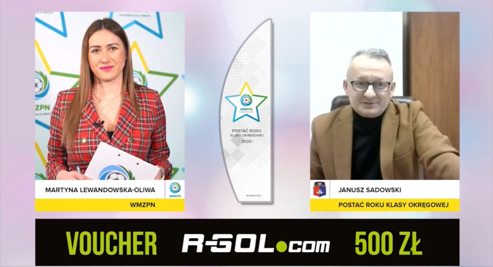 GMINA OSTRÓDA, KAROL ŻWIR I SOKÓŁ OSTRÓDA NAGRODZENI NA II CZĘŚCI PIŁKARSKIEJ GALI WMZPN 5 Ko