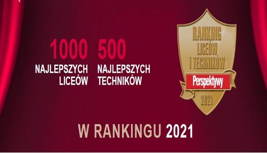 PERSPEKTYWY 2021: 157. SALEZJAN, 571. BAŻYNIAK WSRÓD 1000 NAJLEPSZYCH LICEÓW W POLSCE 13 perpsektywy