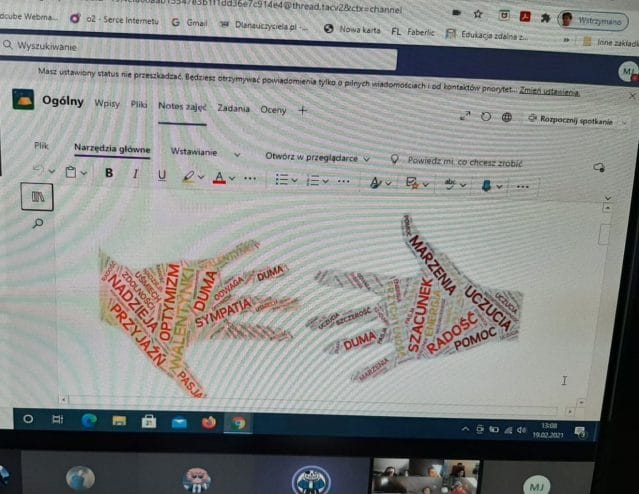 WALENTYNKI ONLINE W KLASACH 4-8 w SP5 IM. JANUSZA KORCZAKA W OSTRÓDZIE 15 20210219 130816