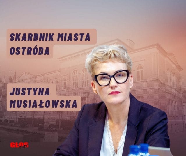 Zmiany w ratuszu. Ostróda ma nową skarbniczkę. Sprawdź kto będzie liczył pieniądze z podatków 14 Skarbnik Miasta Ostroda Justyna Musialowska