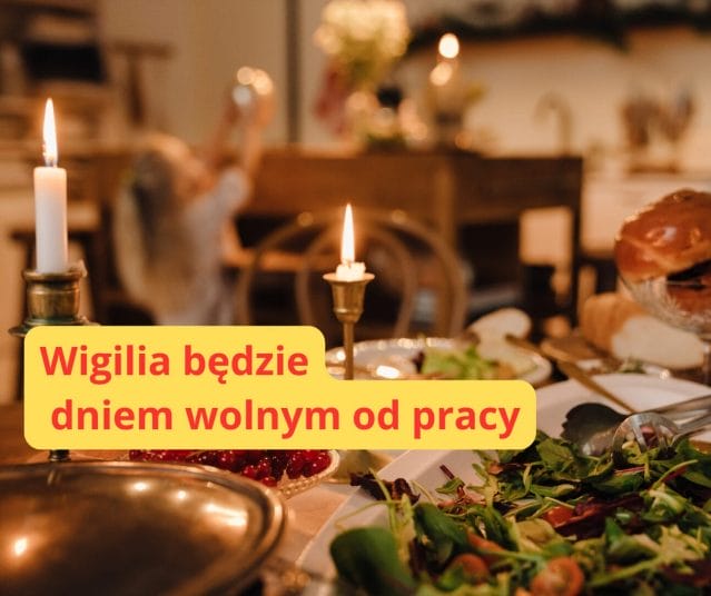 Wigilia wolna od pracy. Sprawdź jak głosowali posłowie ziemi ostródzkiej 13 Wigilia bedzie dniem wolnym od pracy