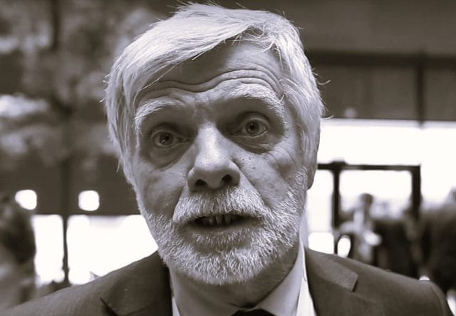 Nie żyje Marek Żyliński - wieloletni burmistrz gminy Zalewo, poseł na Sejm IV kadencji 13 marek zylinski czarno biale