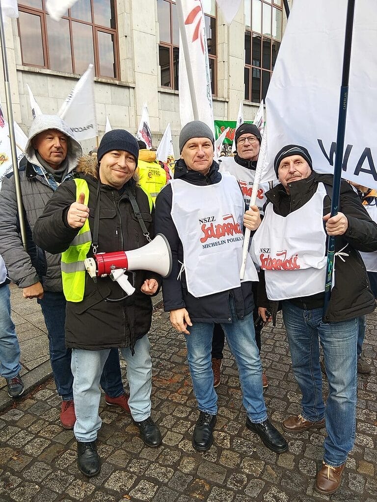 Protest Warszawa Solidarnosc 8