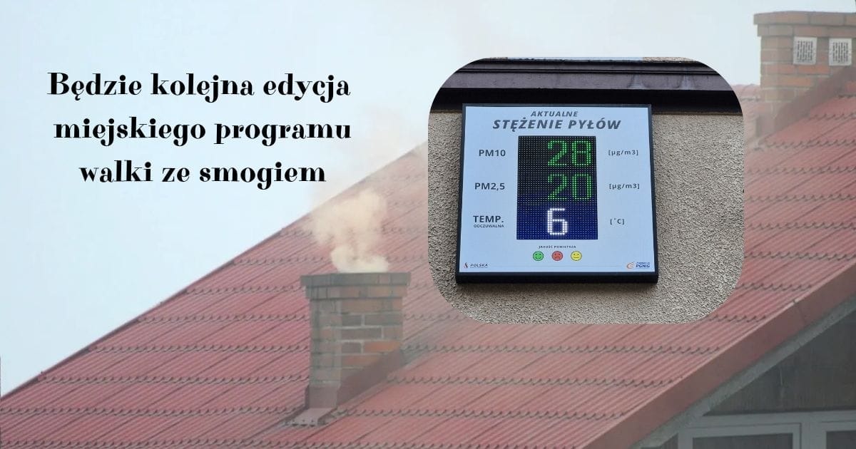 Ostróda walczy ze smogiem. Będzie 5. edycja programu dopłat do wymiany kopciuchów 1 Ostrodzki Program Walki Ze Smogiem