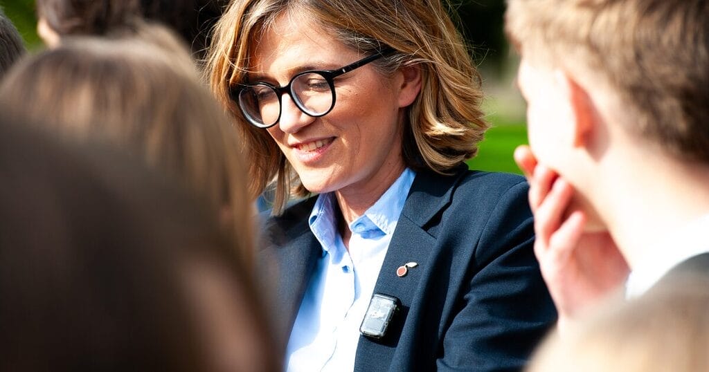 Kampania prezydencka w Ostródzie - Magdalena Biejat.