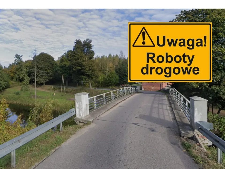 Uwaga, kierowcy! Od 8 kwietnia most nad Kanałem Elbląskim w Liwie nieprzejezdny 28 Most nad kanałem w Liwie -przejazd zamknięty