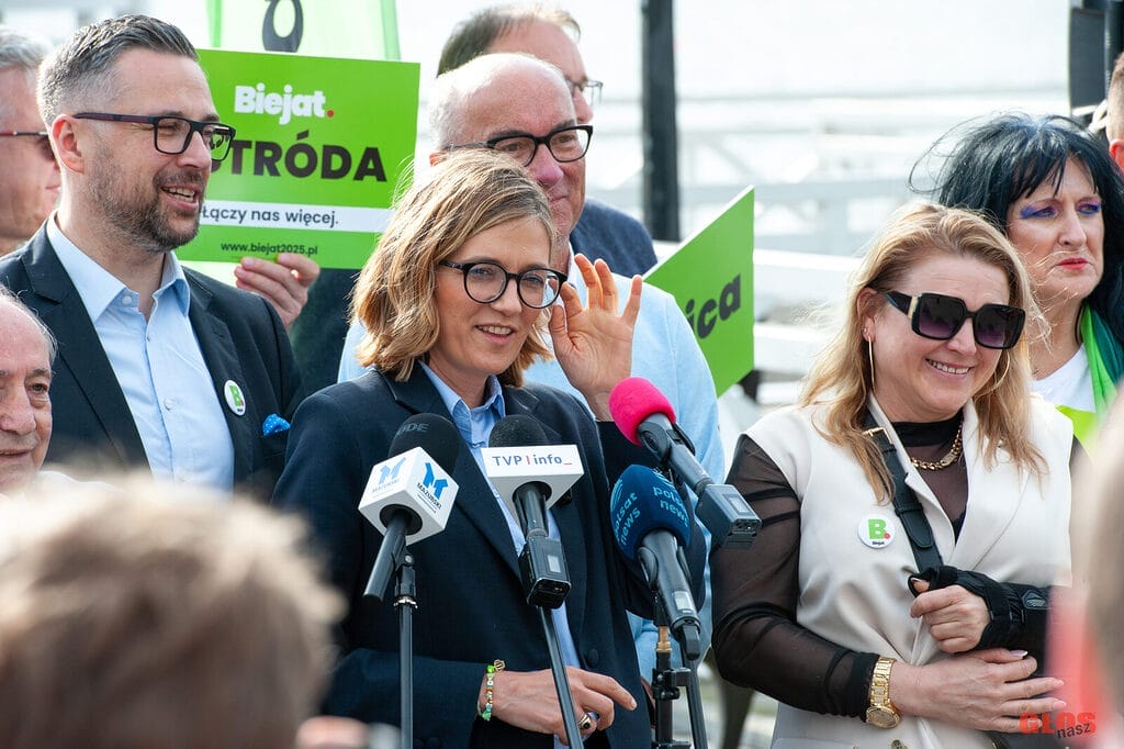 MAgdalena Biejat - spotkanie z mieszkancami Ostródy