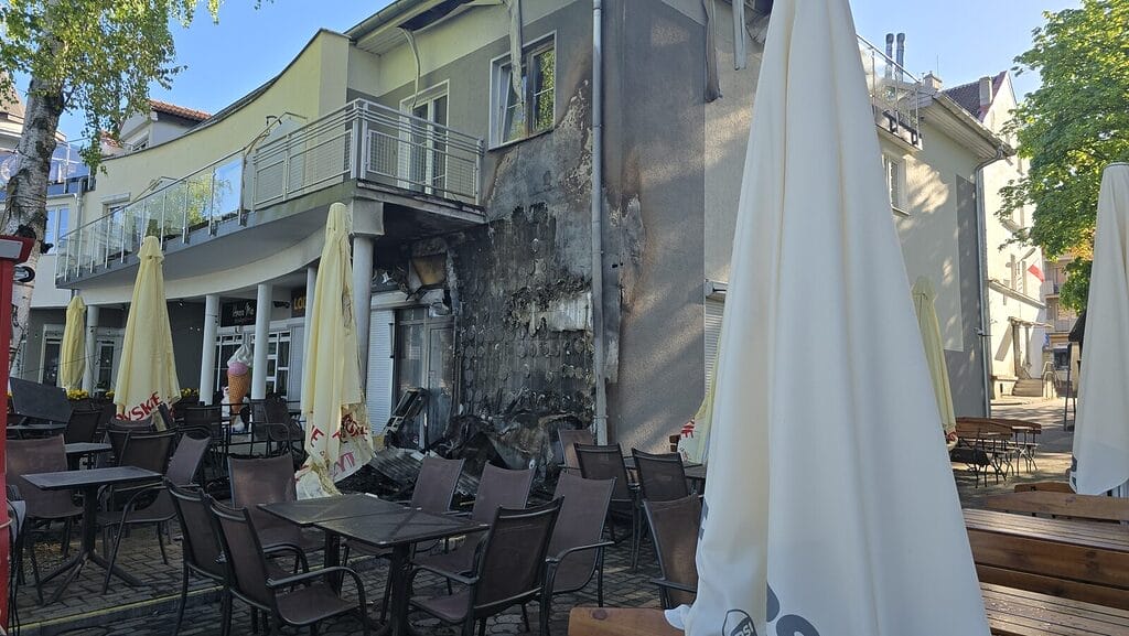 Podpalacz W Ostródzie - To Efekty Jego Działalności.