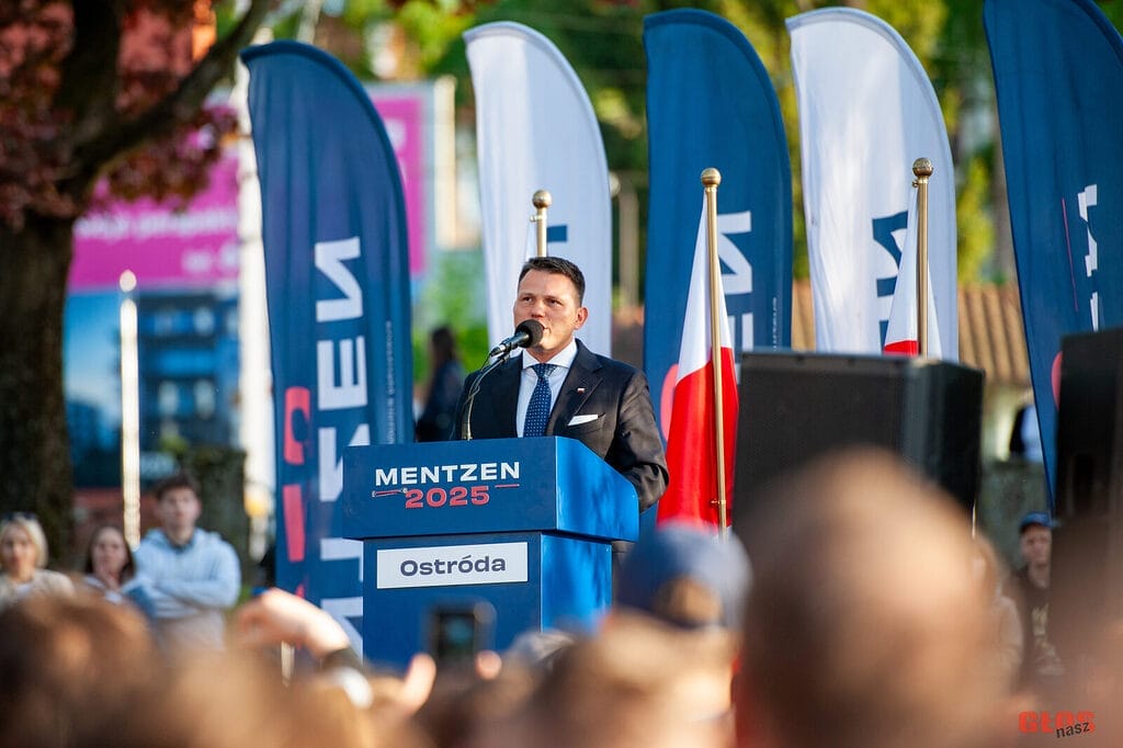 Sławomir Mentzen w Ostródzie